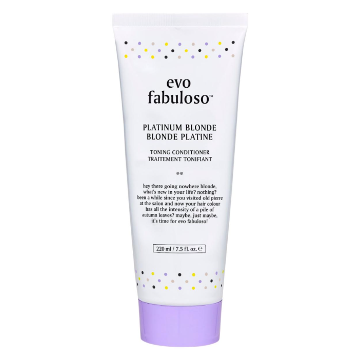 Evo Fabuloso Platinum Blonde Colour Boosting Conditioner/Treatment