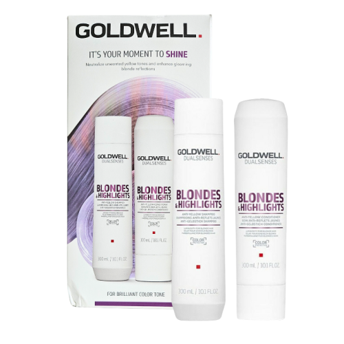 Goldwell Dualsenses Blondes & Highlights Shampoo & Conditioner Duo