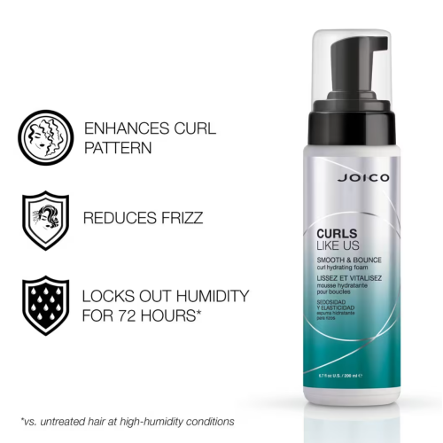 Joico Curls Like Us Smooth & Bounce Curl Hydrating Foam