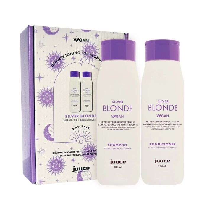 Juuce Silver Blonde Shampoo & Conditioner Duo