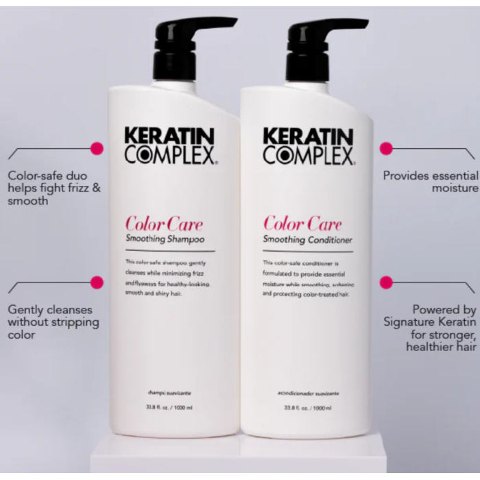 Keratin Complex Colour Care Smoothing Shampoo & Conditioner 1 Litre