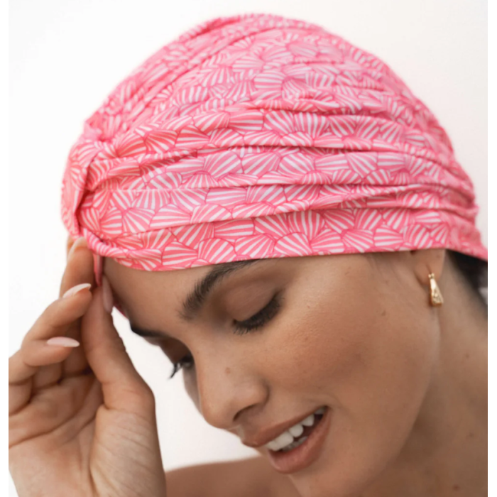 Louvelle Amelie Shower Cap in Sweet Shells