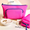 Louvelle Medium Neoprene Pouch