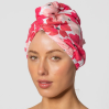 Louvelle RIVA Hair Towel Wrap - Poppy Rosso