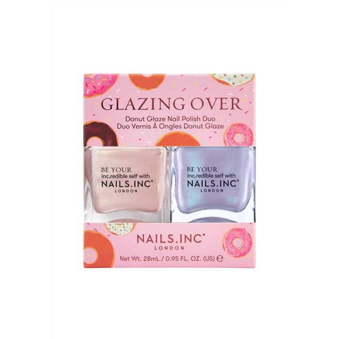 Nails inc Glazing Over Nail Polish Duo