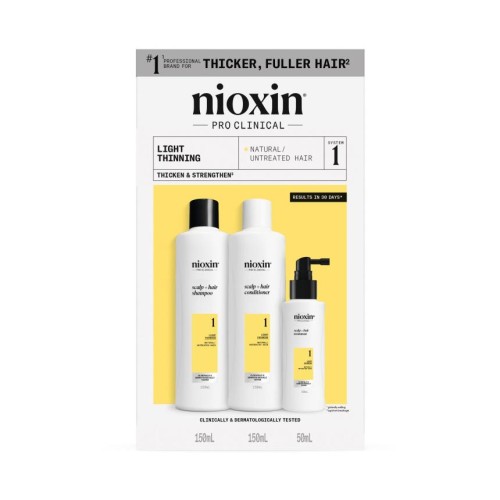 Nioxin Scalp + Hair Thickening Trial Kit (System 1)