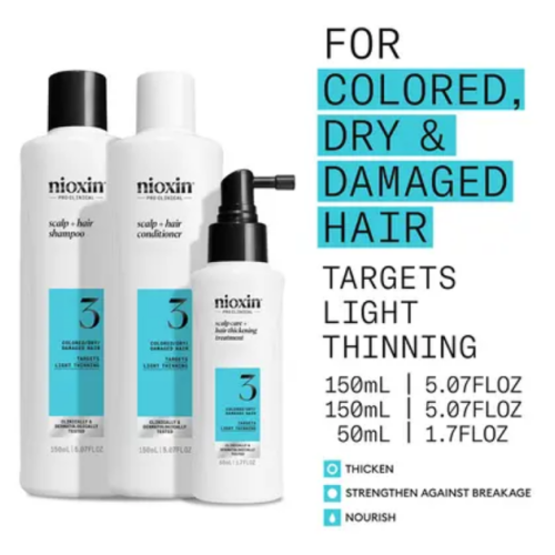 Nioxin Scalp + Hair Thickening Trial Kit (System 3)