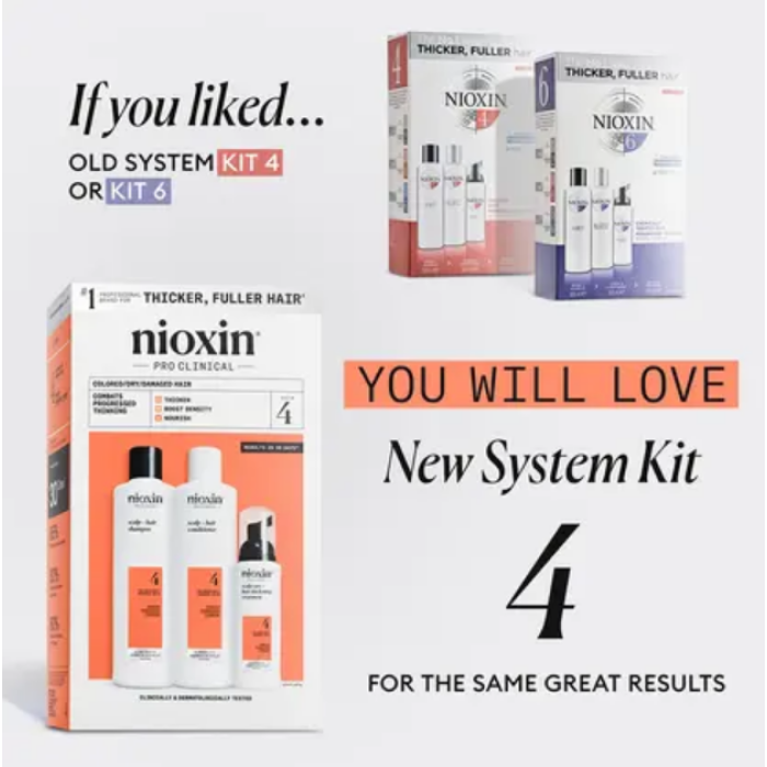 Nioxin Scalp + Hair Thickening Trial Kit (System 4)