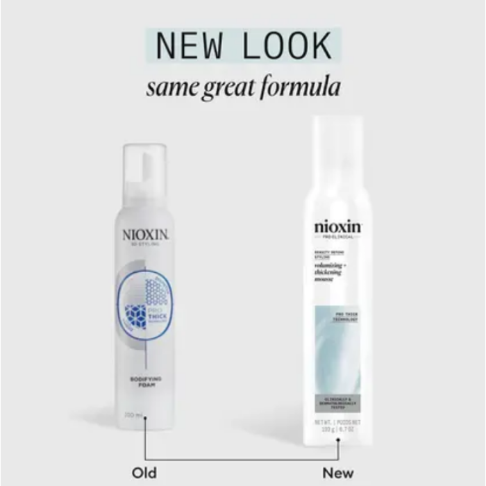 Nioxin Volumizing + Thickening Mousse