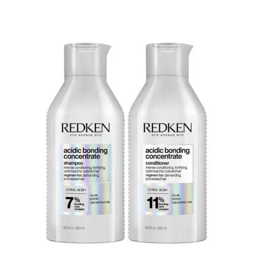 Redken Acidic Bonding Concentrate Shampoo and Conditioner 500ml Duo