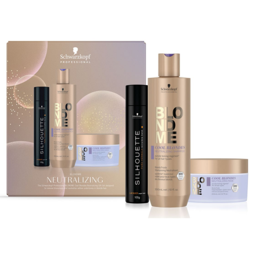 Schwarzkopf Bonacure BC Blondme Cool Blondes Xmas Trio Pack