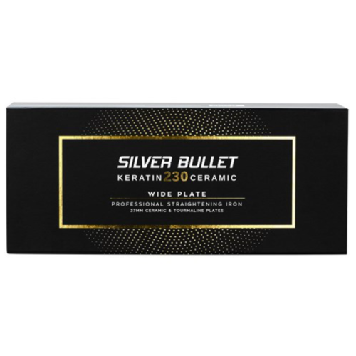 Silver Bullet Keratin 230 Ceramic & Tourmaline Hair Straightener (Wide Plate)