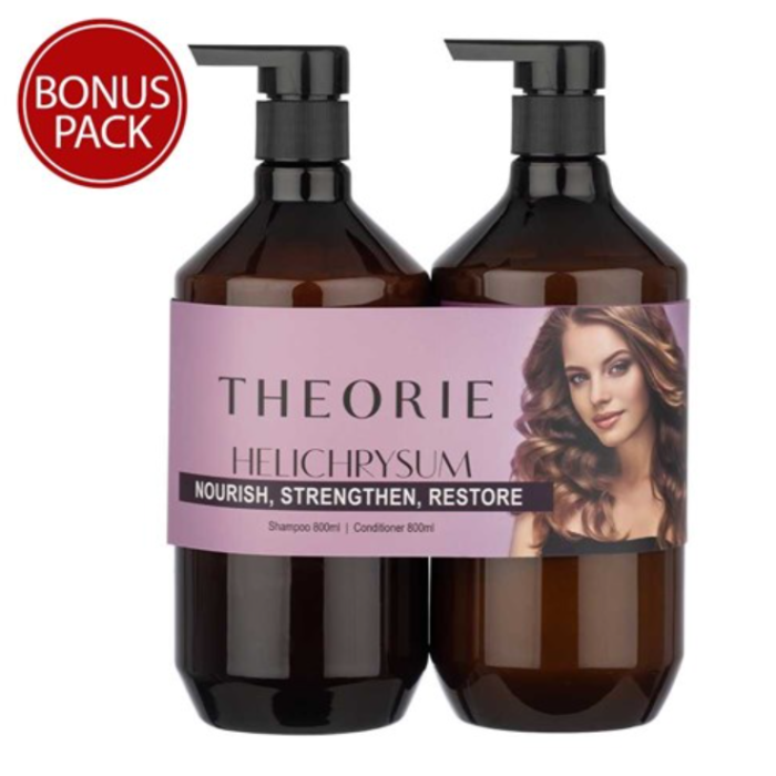 Theorie Helichrysum Nourishing Shampoo & Conditioner Duo