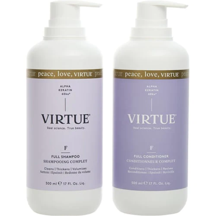 Virtue Full Shampoo & Conditioner 500ml Duo