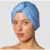 Louvelle Dahlia shower cap - Azurra Dot