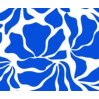 Louvelle Dahlia shower cap - Blu Matisse