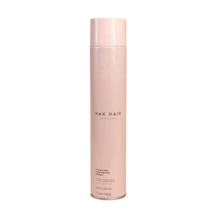 NAK Fixation Firm Hold Finishing Spray - Bonus Size 500g 