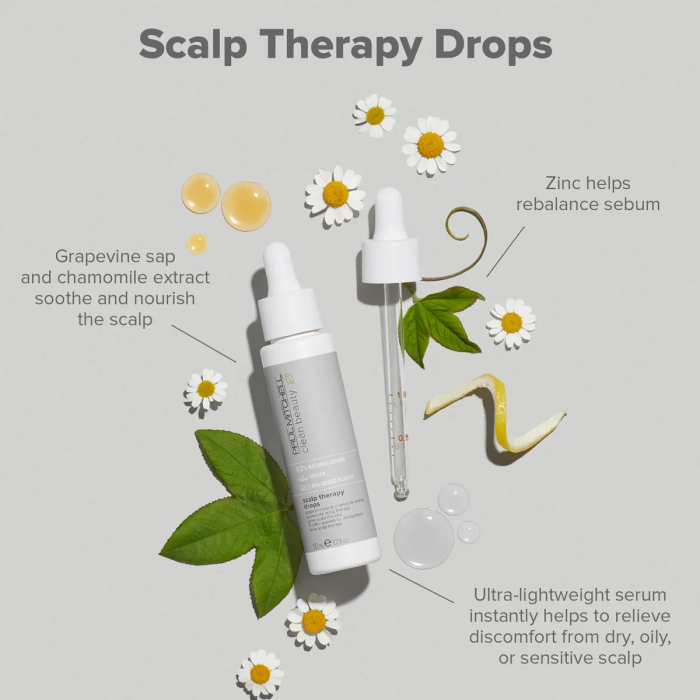 Paul Mitchell Clean Beauty Scalp Therapy Drops