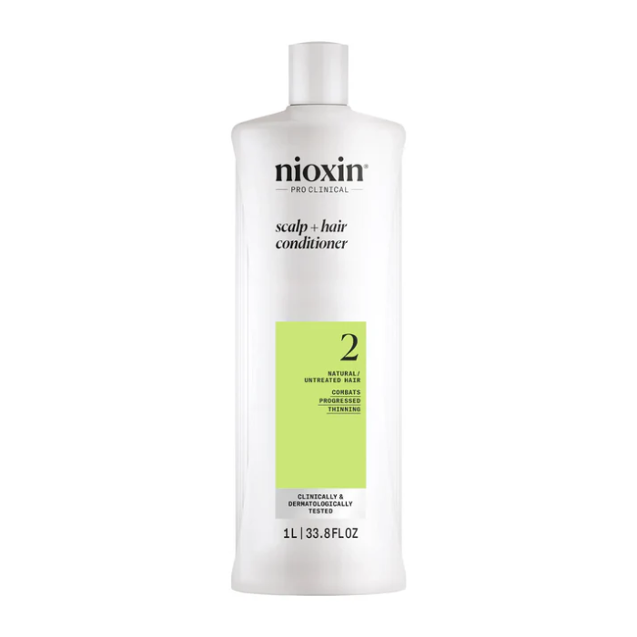 Nioxin System 2 Cleanser & Conditioner 1 Litre Duo