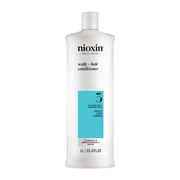 Nioxin System 3 Cleanser & Conditioner 1 Litre Duo