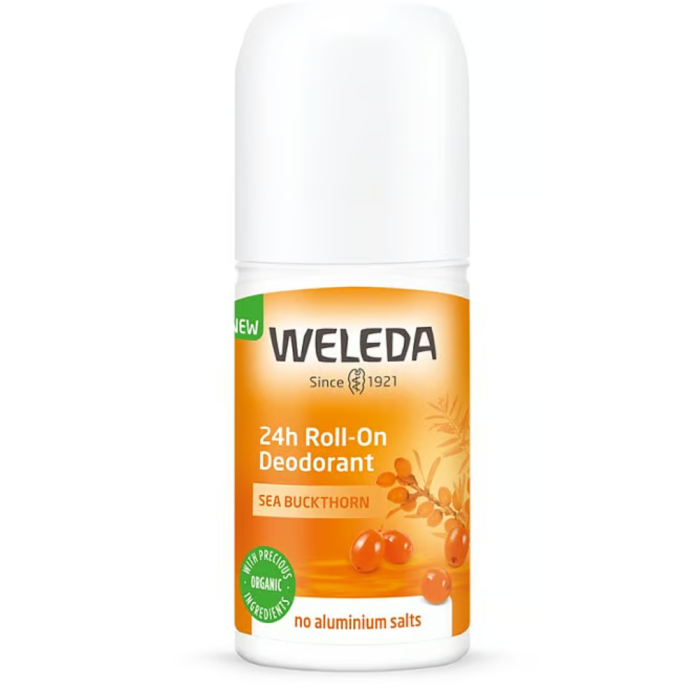 Weleda 24h Roll-On Deodorant in Sea Buckthorn