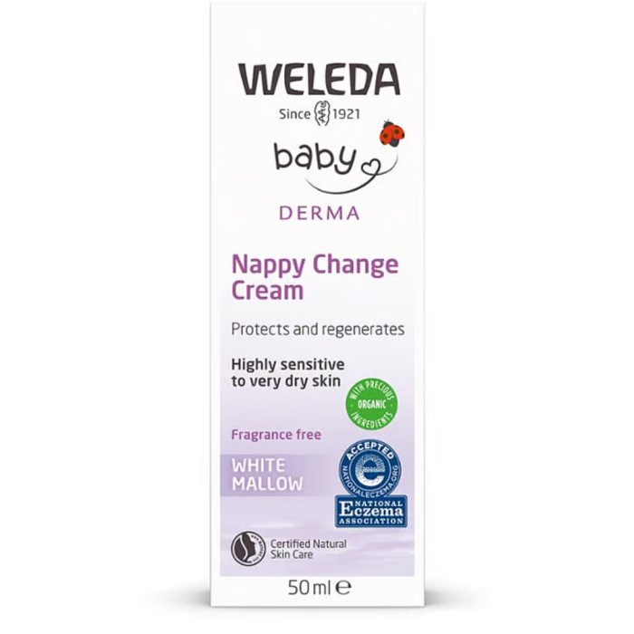 Weleda Baby Nappy Change Cream in White Mallow