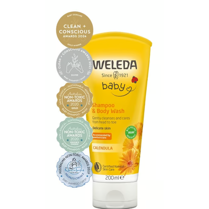 Weleda Calendula Baby Shampoo & Body Wash