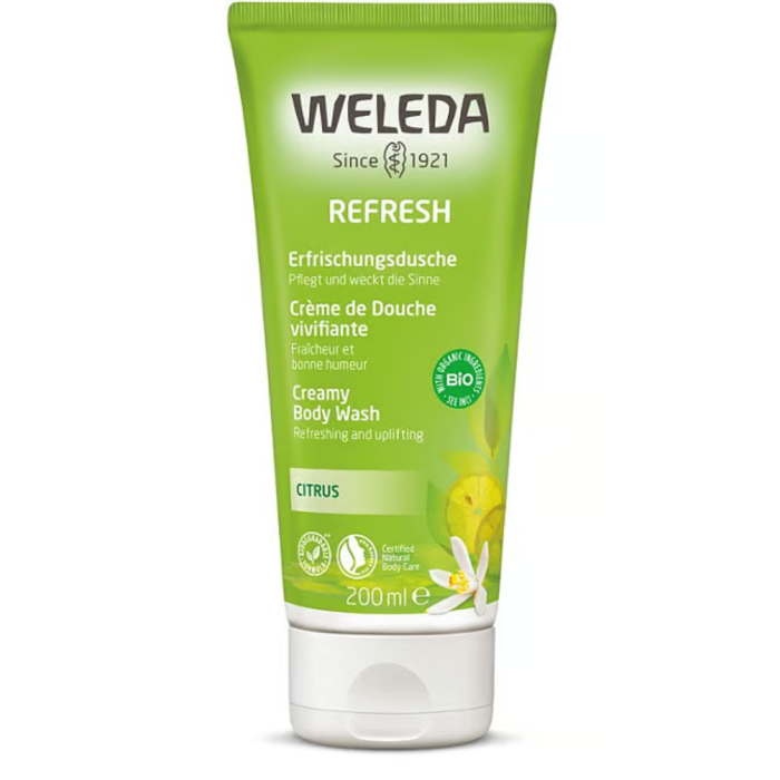 Weleda Refresh Creamy Body Wash in Citrus