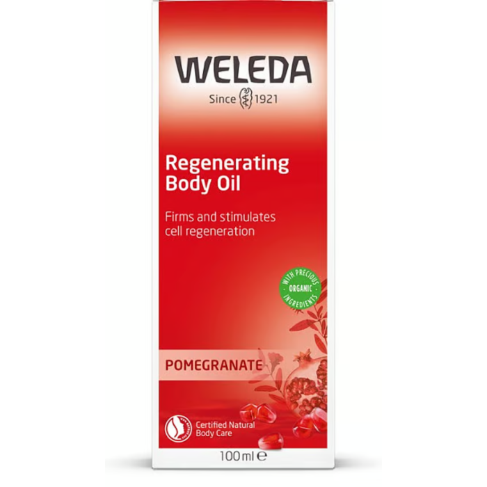 Weleda Regenerating Body Oil in Pomegranate