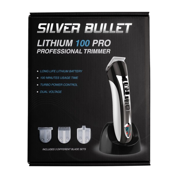 Silver Bullet Lithium Pro 100 Hair Trimmer