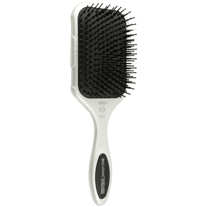 Bio Ionic Silver Classic Paddle Brush