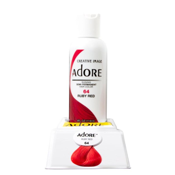 Adore Semi Permanent Hair Colour - 64 Ruby Red