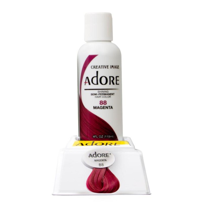 Adore Semi Permanent Hair Colour - 88 Magenta