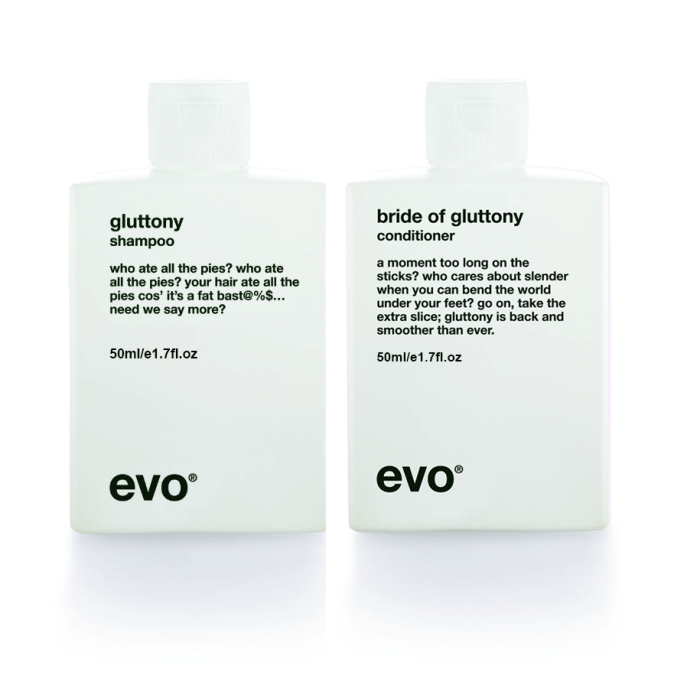 Evo Gluttony Volume Shampoo & Conditioner Mini Duo