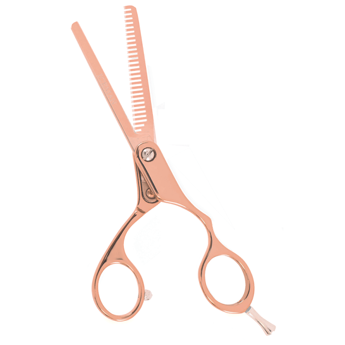 Iceman Cool 5.5" Rose Gold Thinning Scissors