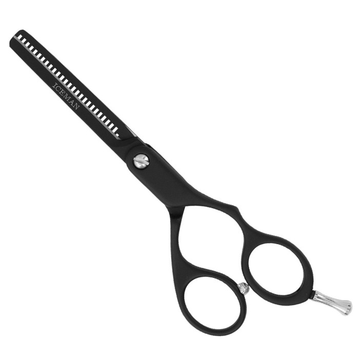 Iceman Black Matt Thinning Scissors