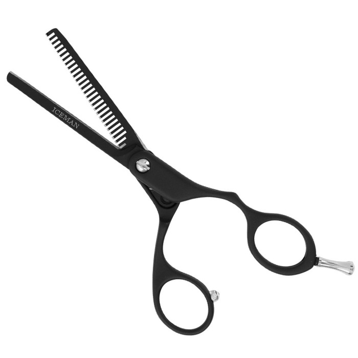 Iceman Black Matt Thinning Scissors