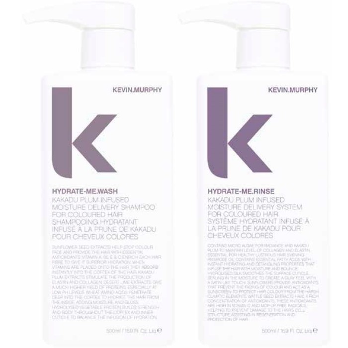 KEVIN.MURPHY Hydrate Wash & Rinse 500ml Duo