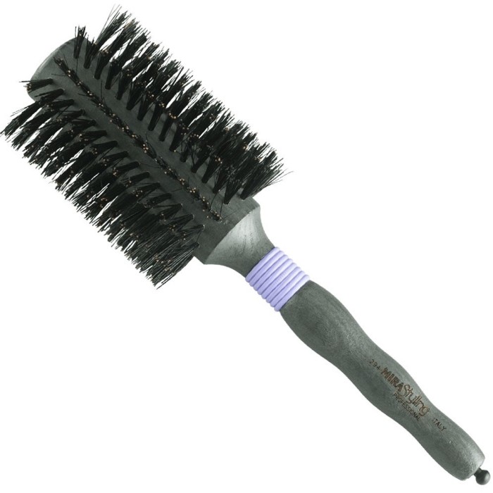 Mira Radial Boar Bristle Brush 70mm - Jumbo