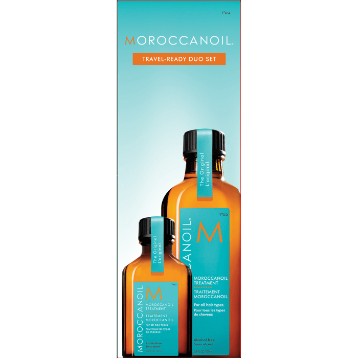 Moroccanoil Travel Ready Duo Set - Original Oil 100ml + Free 25ml