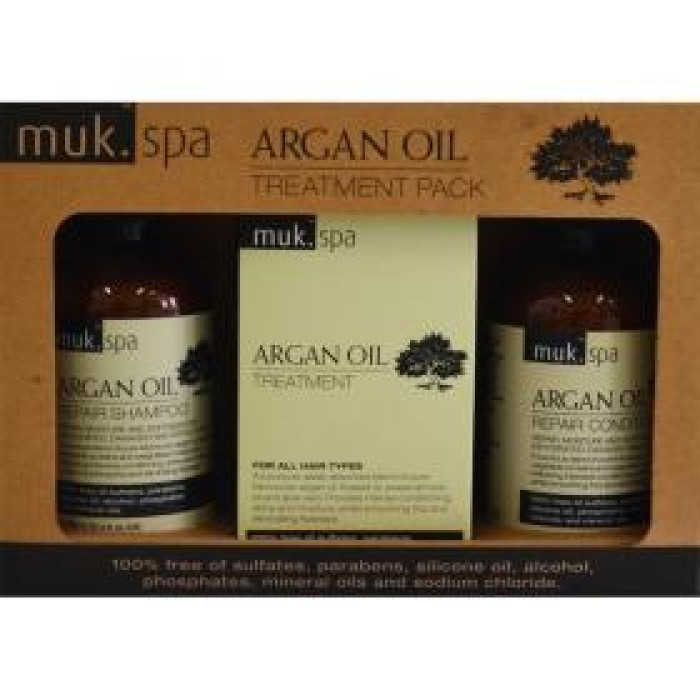 Muk Spa Argan Oil Treatment Trio Pack