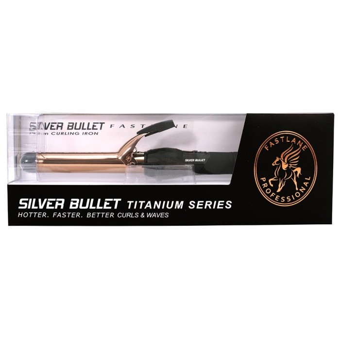 Silver Bullet Fastlane Rose Gold Titanium 25mm Curling Iron