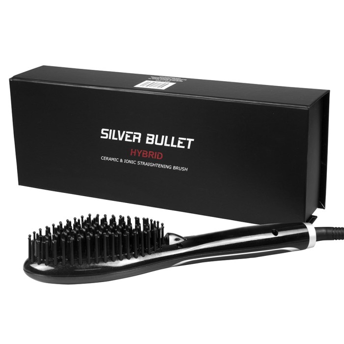 Ceramic & ionic straightening brush best sale