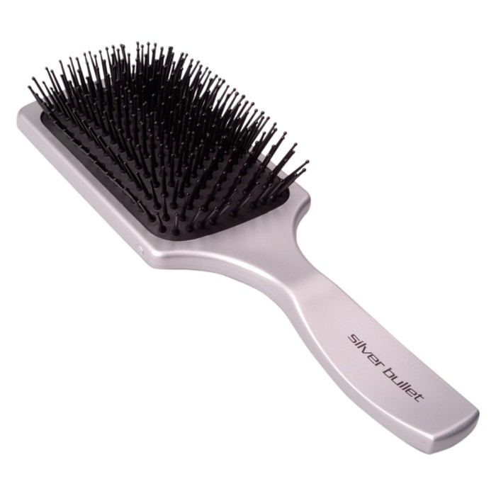 Silver Bullet Paddle Brush - Nylon