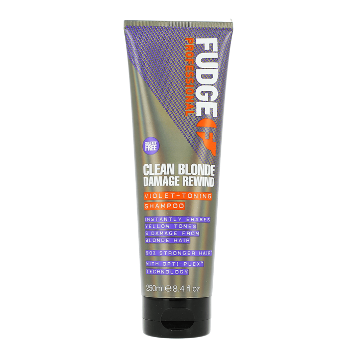 Fudge Clean Blonde Damage Rewind Violet Shampoo