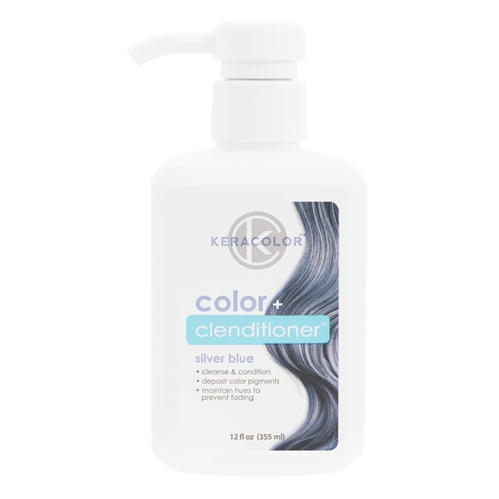 Keracolor Color Clenditioner Colour Shampoo Silver Blue