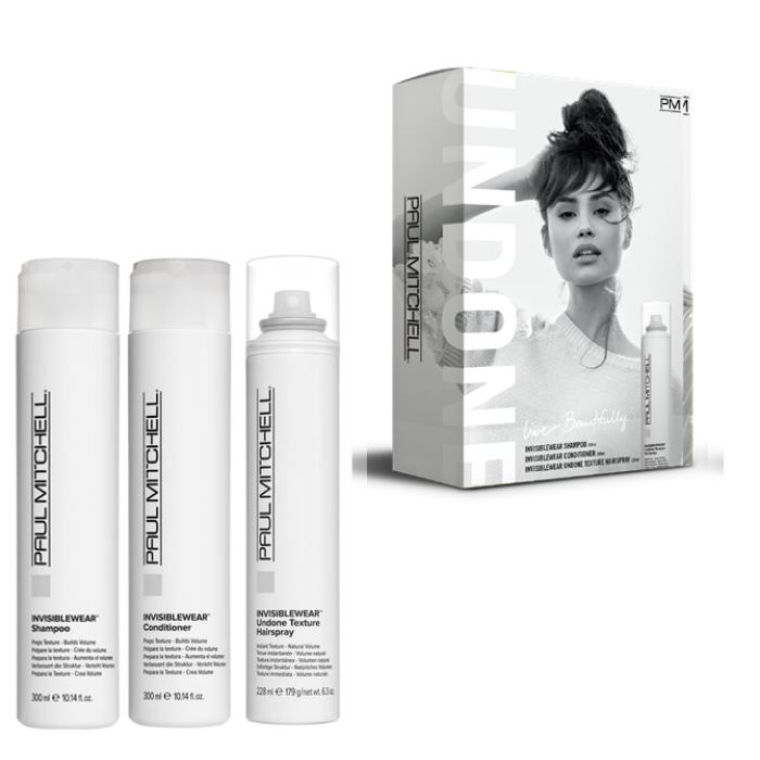 Paul Mitchell Undone Invisible Wear Trio Pack