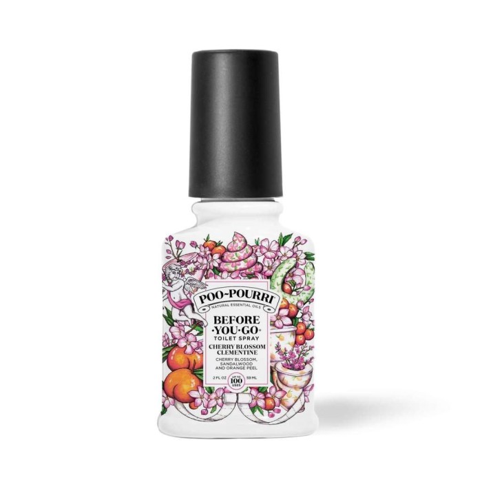 Poo Pourri Cherry Blossom Clementine Toilet Spray